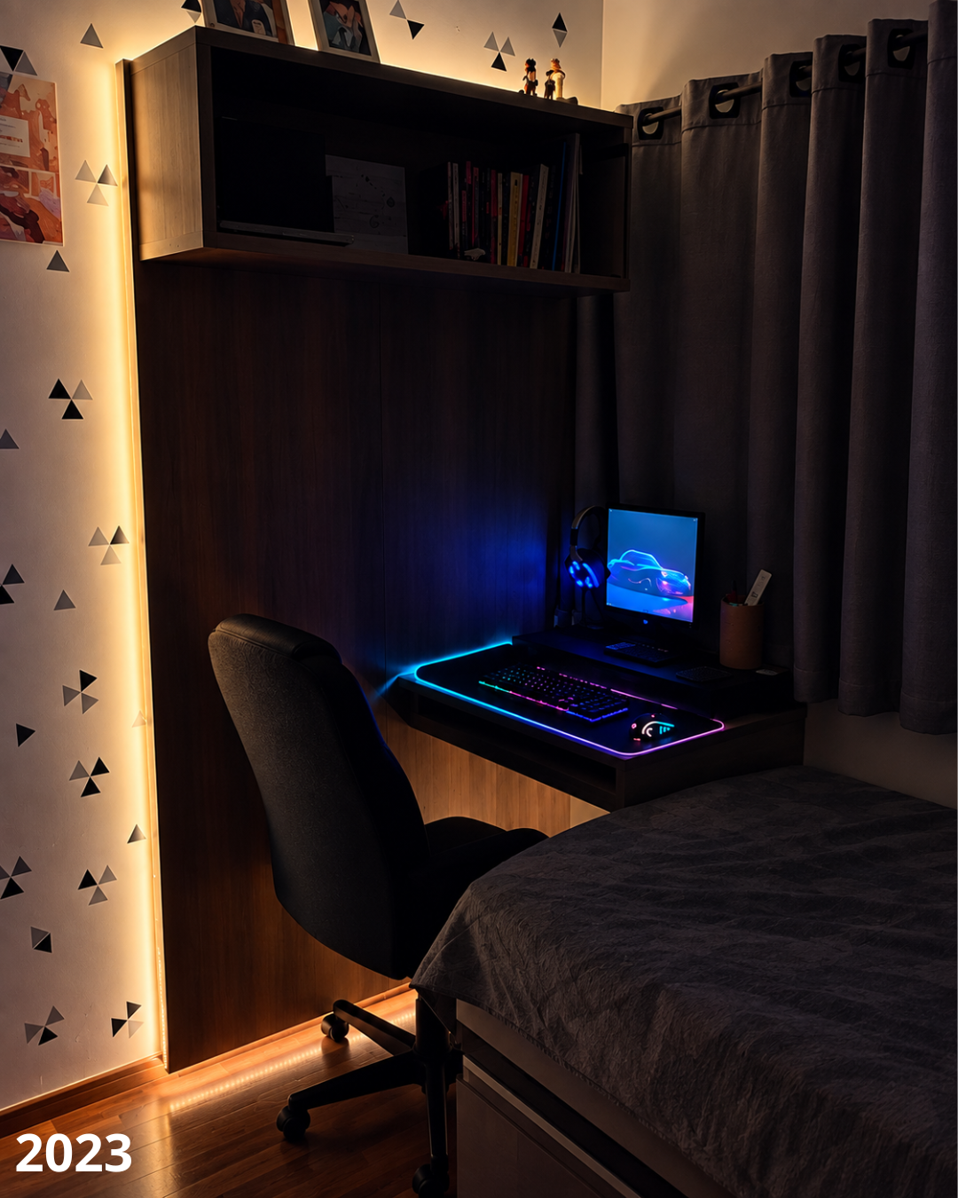 My computer and desk setup in 2023